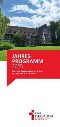 Titelseite des Jahresprogramm 2025
