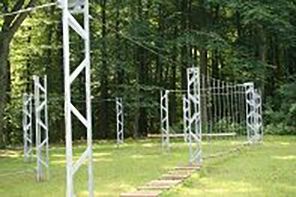 Niedrigseilgarten Geräte