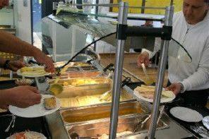 Küche verschiedene Essen Auswahlmöglichkeiten